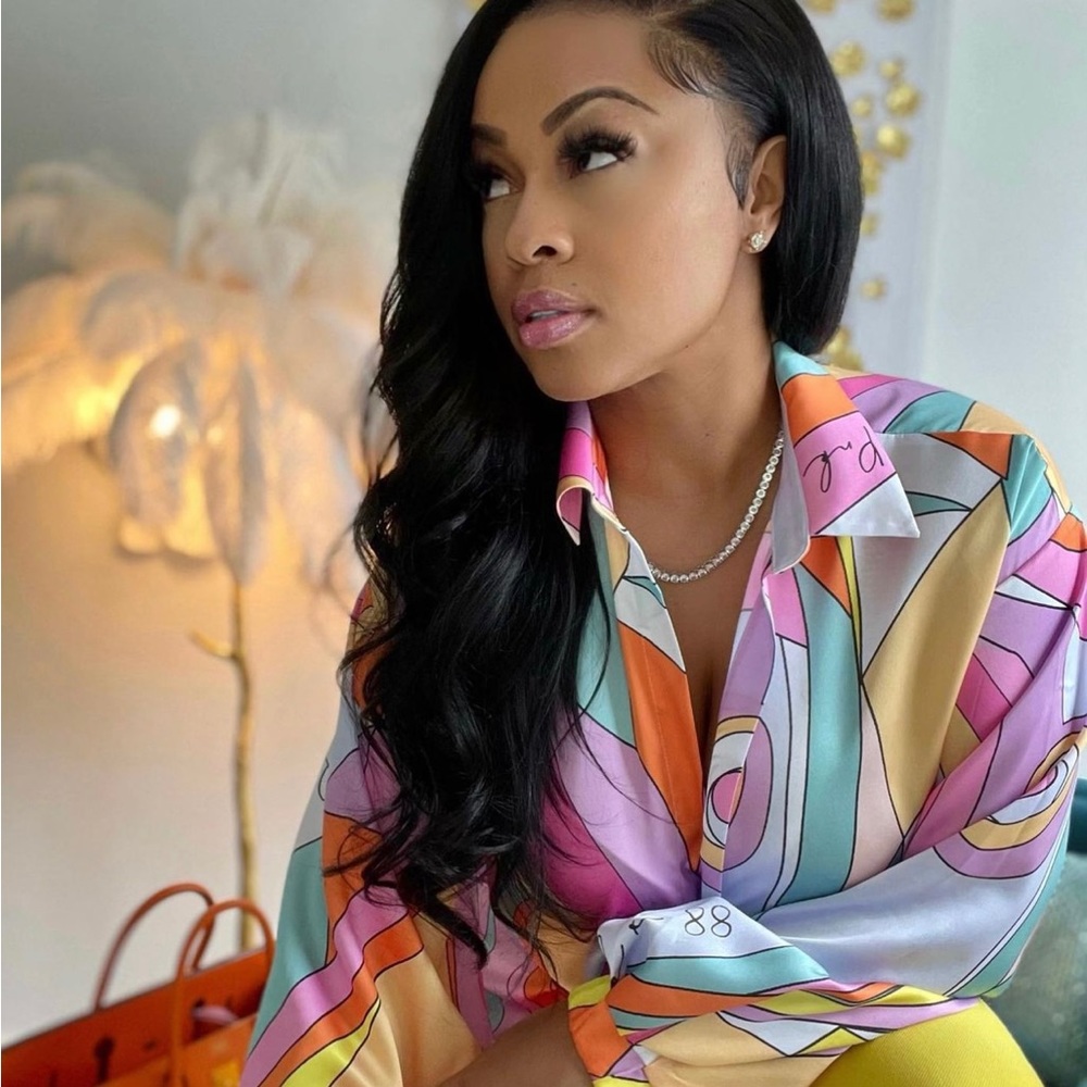 PNK Elephant Trendy Multi-Color Blouse